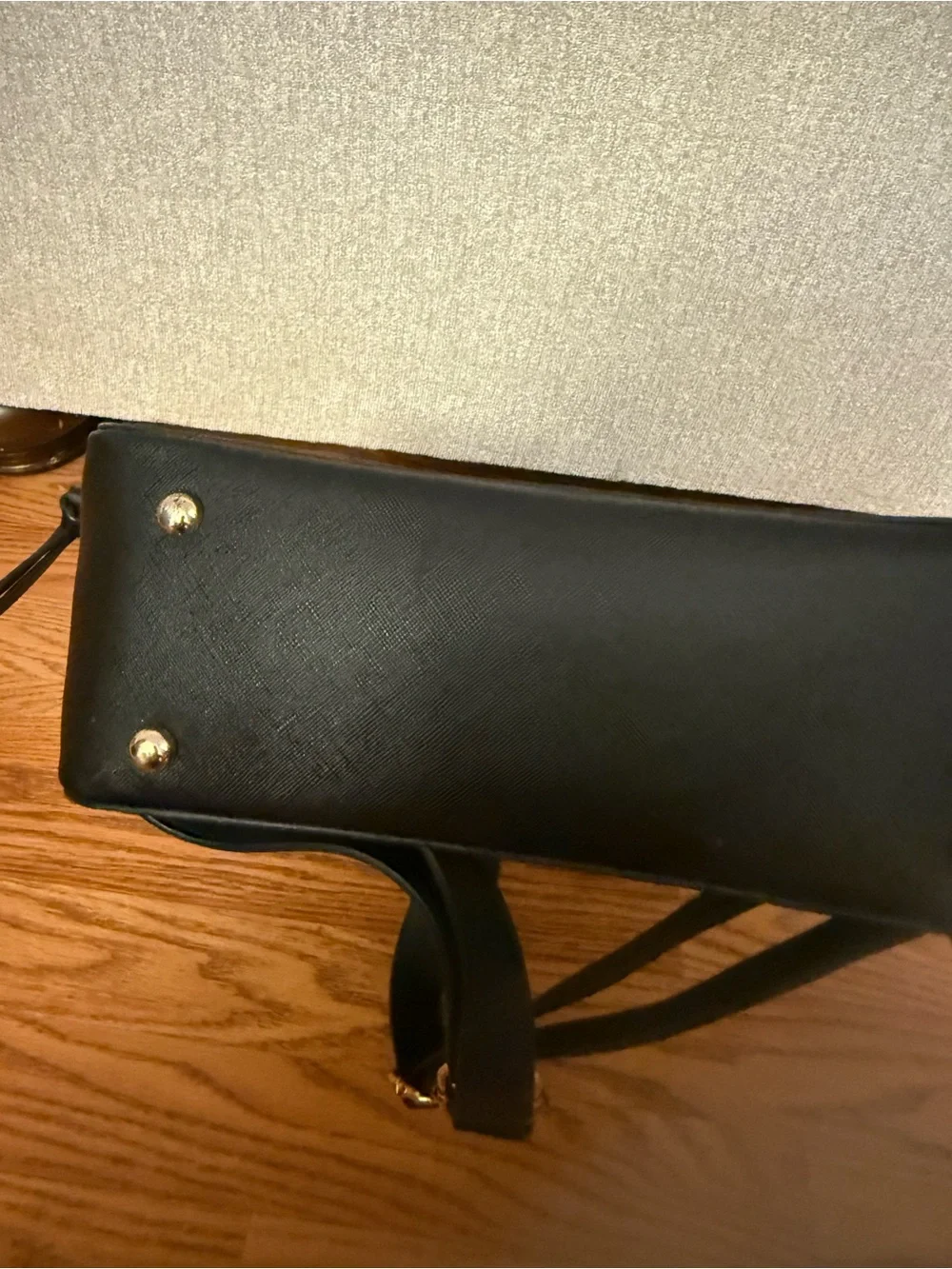 Calpak Kaya Black Backpack with Gold Hardware